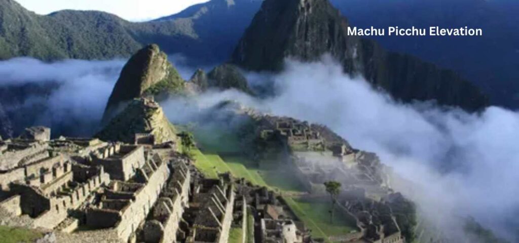 Machu Picchu Elevation